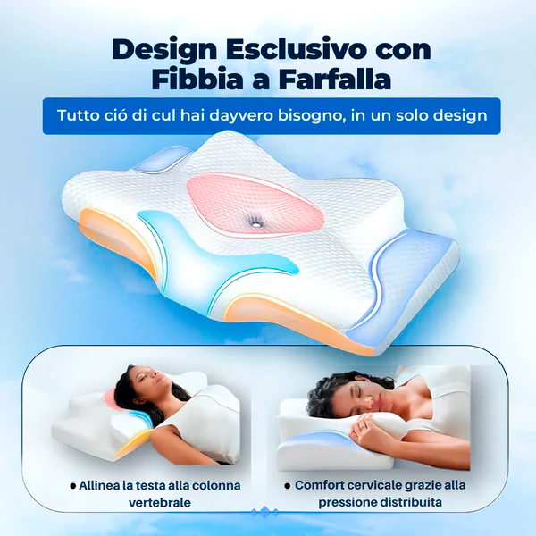 Cuscino Cervicale Ortopedico - Nevella™