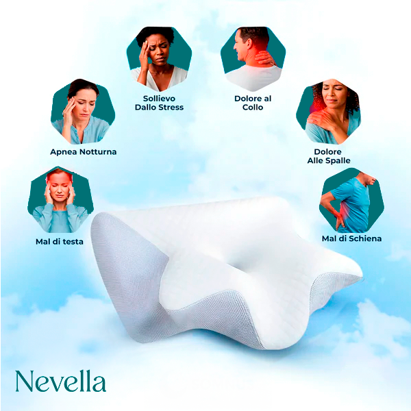 Cuscino Cervicale Ortopedico - Nevella™
